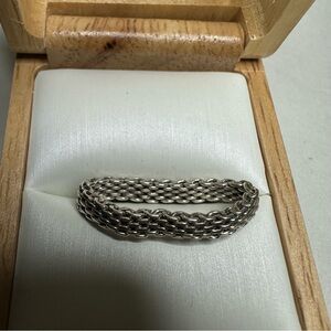 Tiffany & Co. Silver Chain Ring